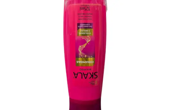 Skala Expert Ceramidas Shampoo 325ml TARA Pequeña raja y falta producto